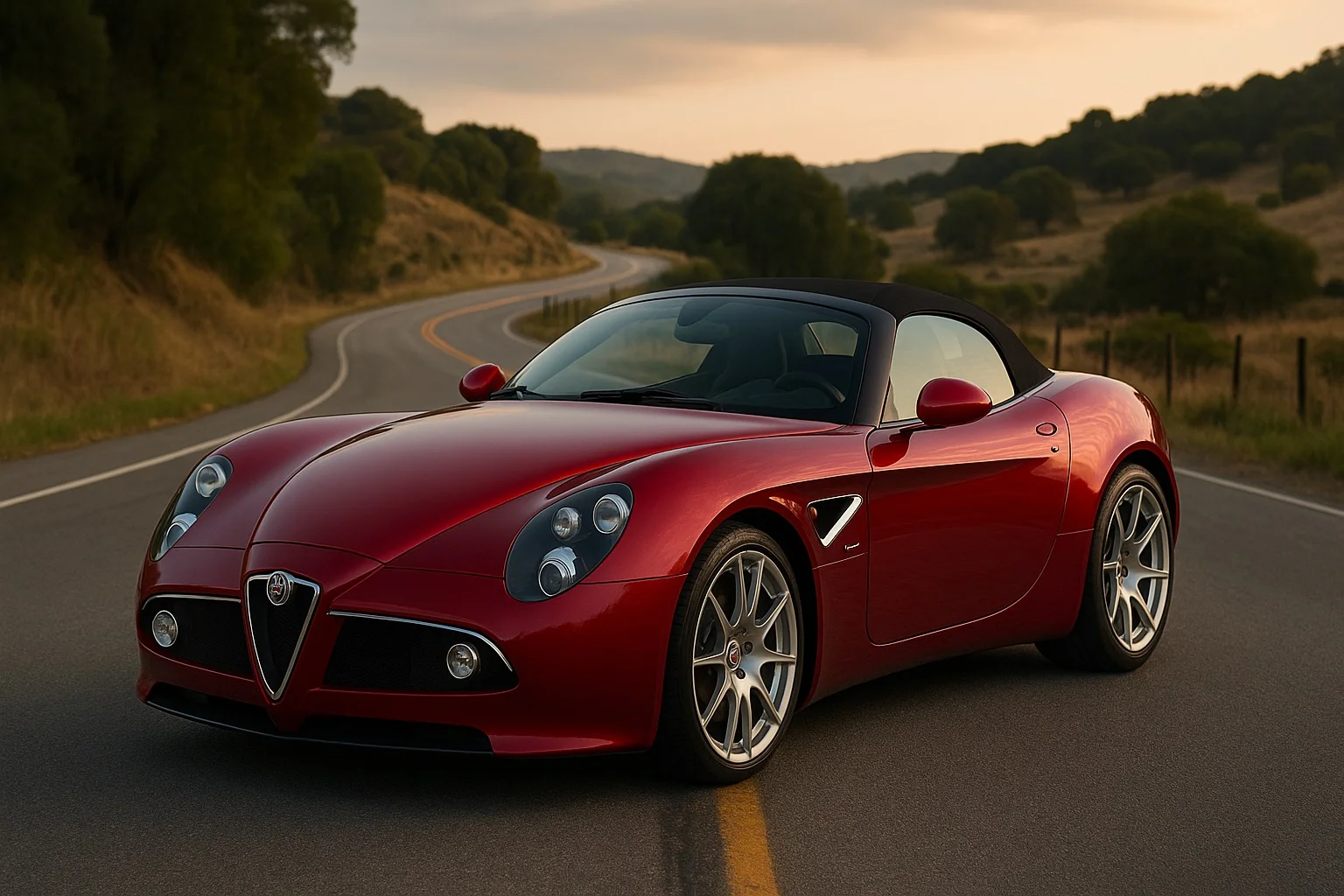 Alfa Romeo 8C Spider Lastik Hava Basıncı